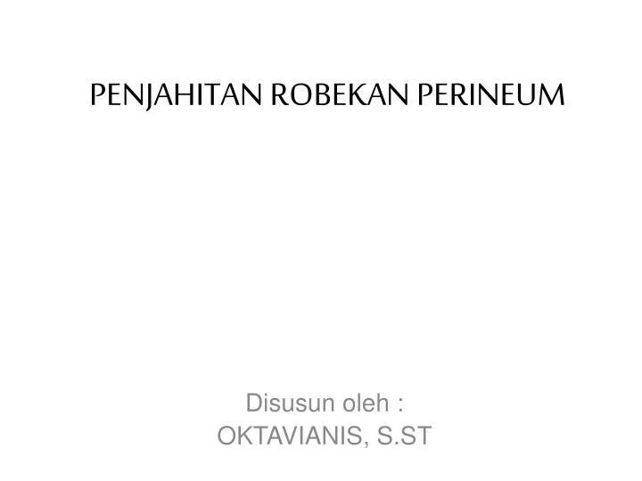 penjahitan robekan perineum