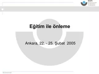 e itim ile nleme