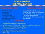 GUGUS FUNGSI SENYAWA KARBON - slide 1