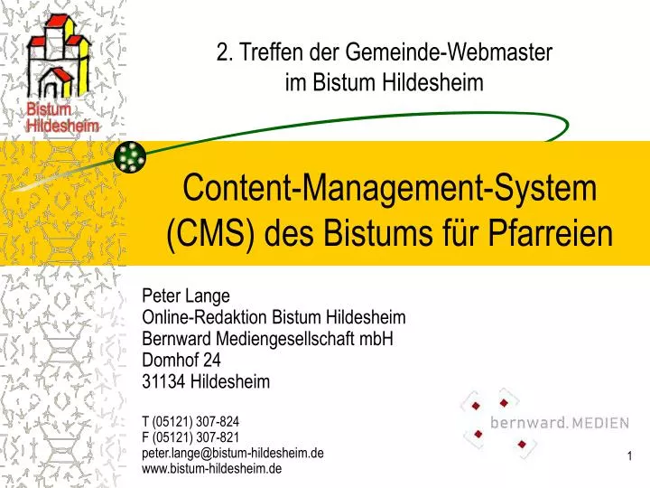 content management system cms des bistums f r pfarreien