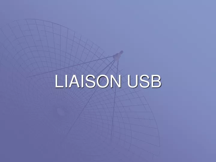 liaison usb