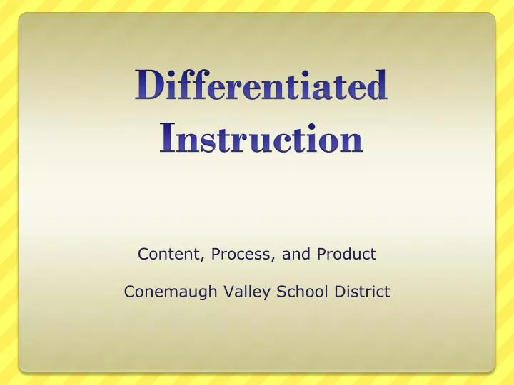 content process and product conemaugh valley school district