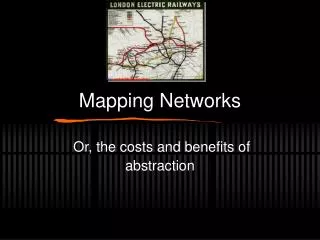 Mapping Networks