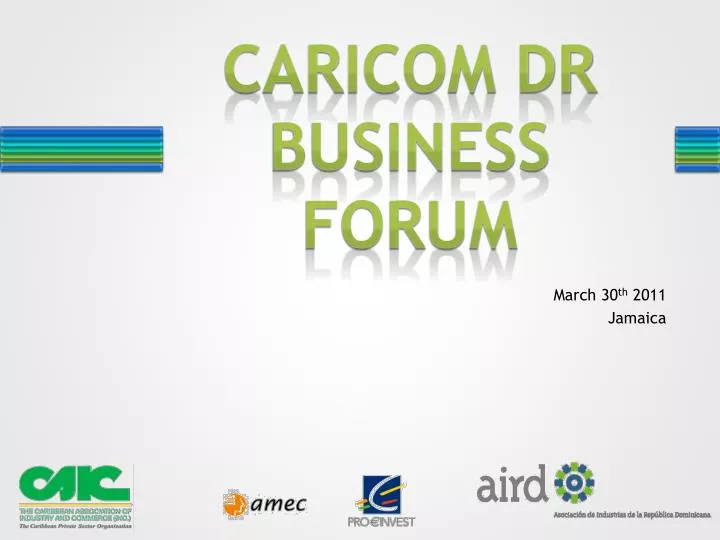 caricom dr business forum