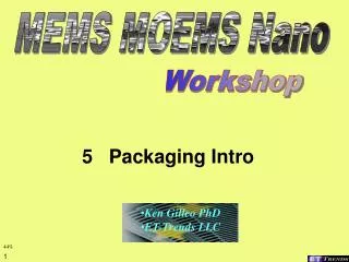 5 Packaging Intro