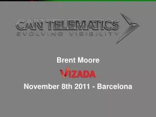 Brent Moore November 8th 2011 - Barcelona