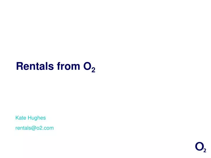 rentals from o 2