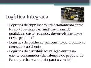 log stica integrada