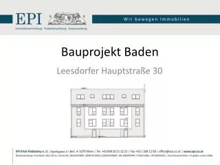 bauprojekt baden