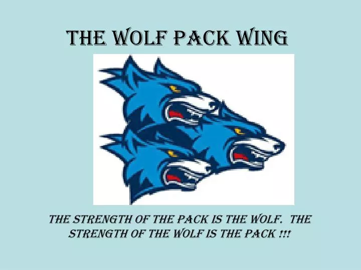 the wolf pack wing