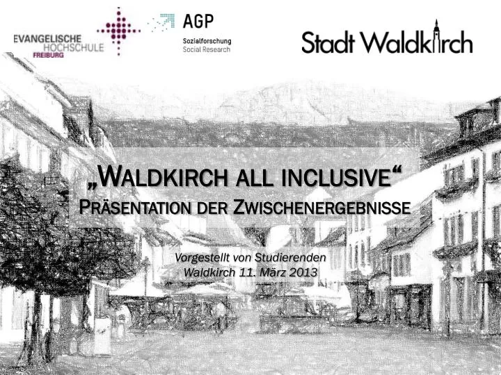 waldkirch all inclusive pr sentation der zwischenergebnisse