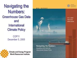 Navigating the Numbers: Greenhouse Gas Data and International Climate Policy COP11