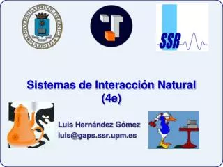 sistemas de interacci n natural 4e