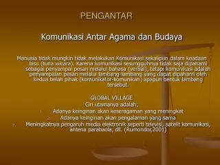 pengantar