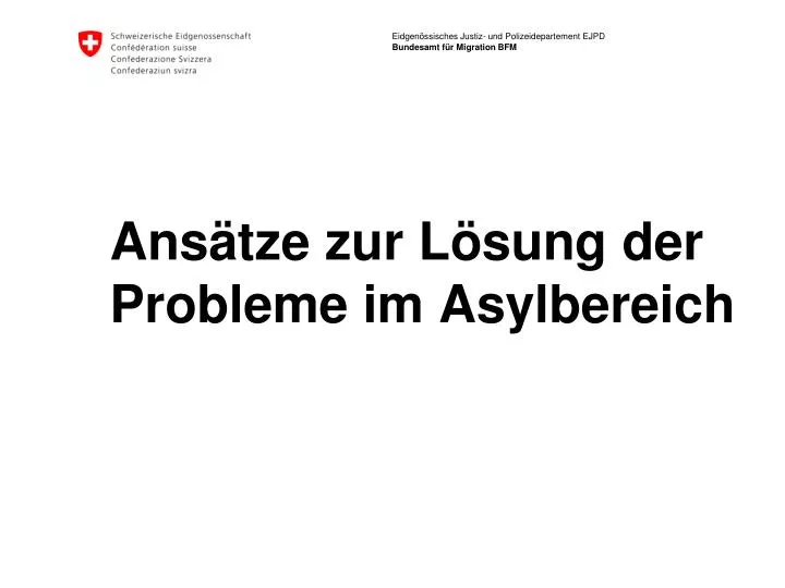 ans tze zur l sung der probleme im asylbereich