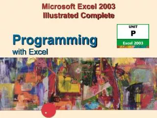 Microsoft Excel 2003 Illustrated Complete