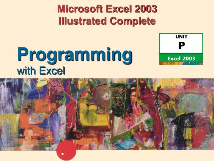 microsoft excel 2003 illustrated complete