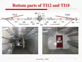 Bottom parts of TI12 and TI18