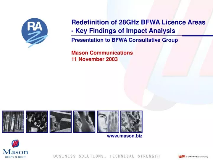 redefinition of 28ghz bfwa licence areas key findings of impact analysis