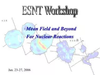 ESNT Workshop