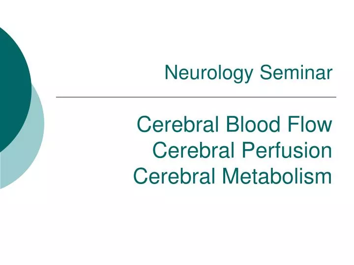 neurology seminar