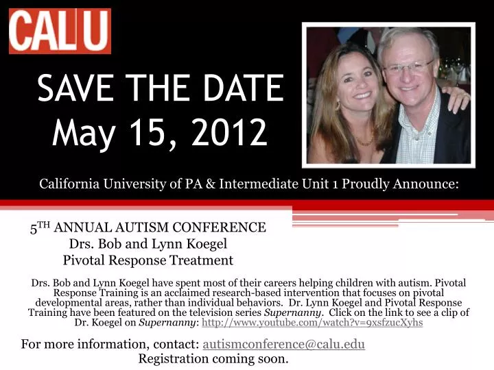 save the date may 15 2012