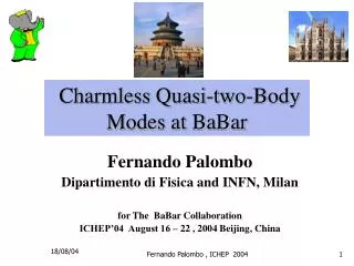 Charmless Quasi-two-Body Modes at BaBar