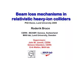 Beam loss mechanisms in relativistic heavy-ion colliders