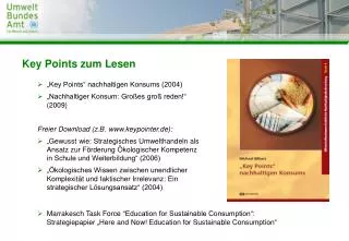 key points zum lesen