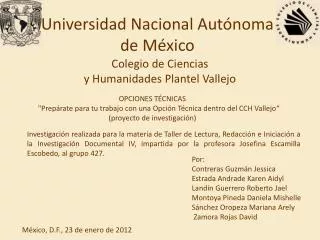 universidad nacional aut noma de m xico