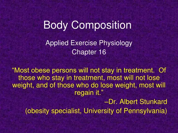 Ppt Body Composition Powerpoint Presentation Free Download Id 3807237