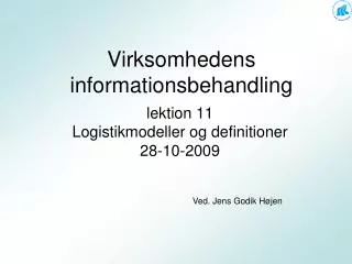 virksomhedens informationsbehandling