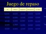 Juego de repaso - slide 1