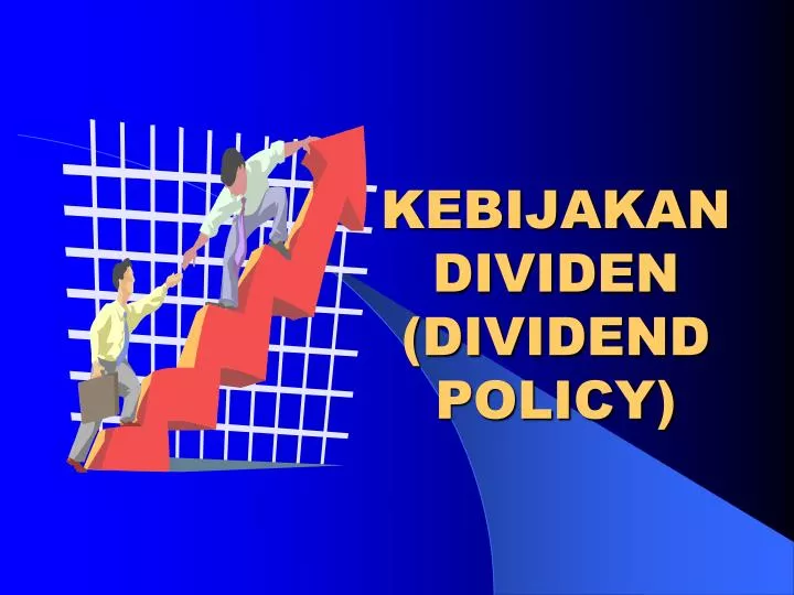 kebijakan dividen dividend policy