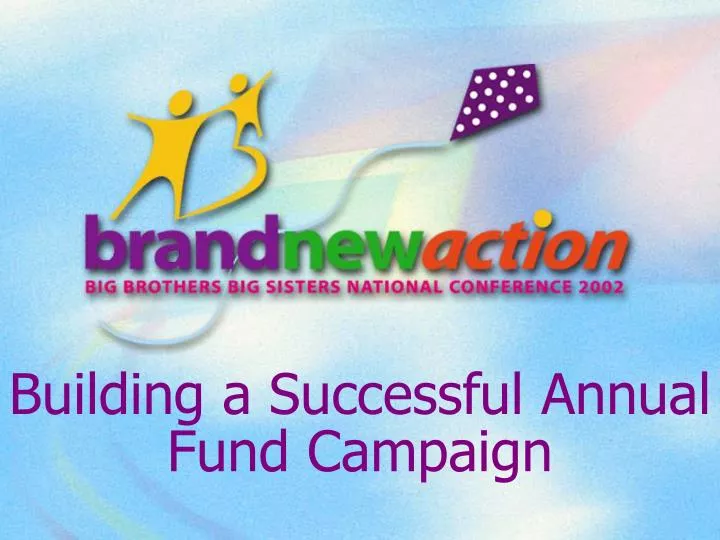 building a successful annual fund campaign