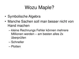 wozu maple