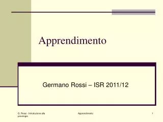 apprendimento