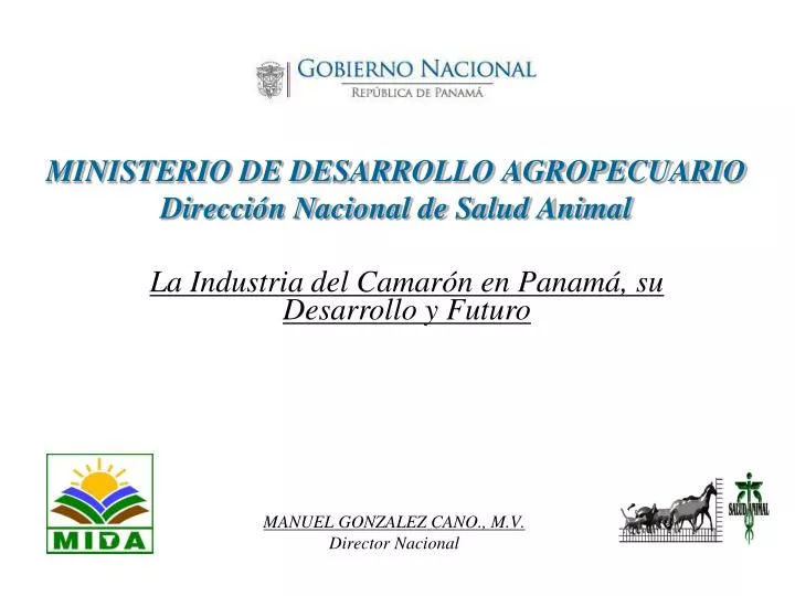 ministerio de desarrollo agropecuario direcci n nacional de salud animal