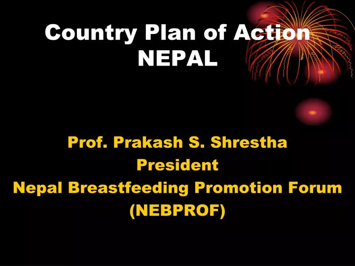 country plan of action nepal
