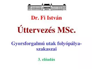 ttervez s msc