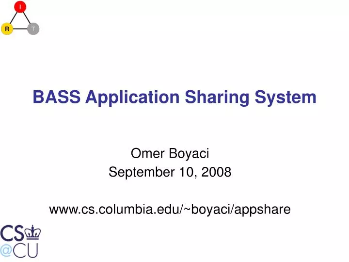bass application sharing system