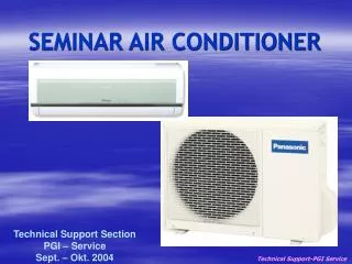 seminar air conditioner