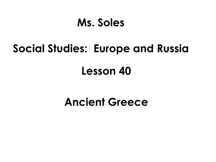 ms soles social studies europe and russia