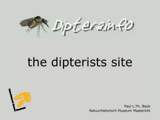 the dipterists site