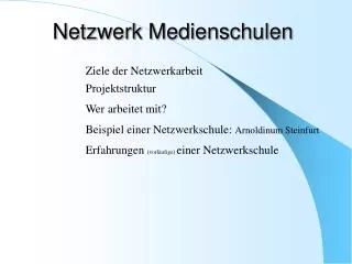 netzwerk medienschulen