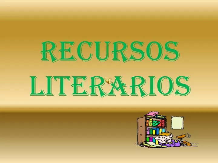 recursos literarios
