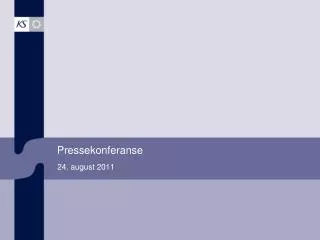 pressekonferanse