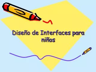 dise o de interfaces para ni os