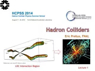Hadron Colliders