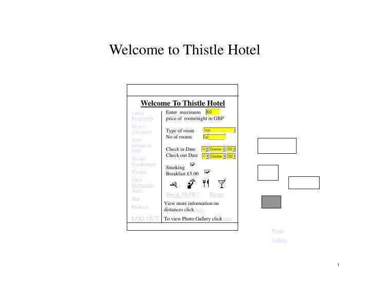 welcome to thistle hotel